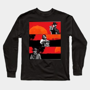 Red Dead Redemption Protagonists Long Sleeve T-Shirt